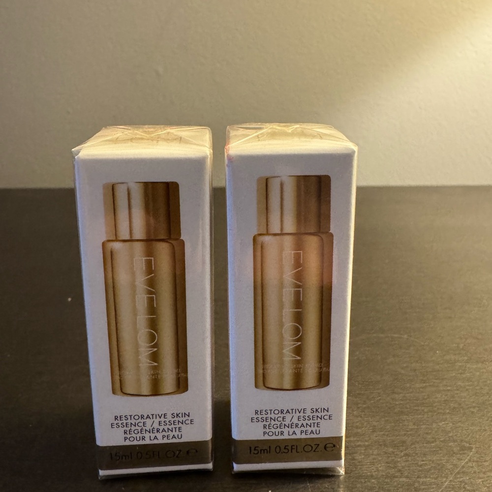 Eve Lom Time Retreat Restorative Essence Travel Size 15 ml .5 oz NIB X2